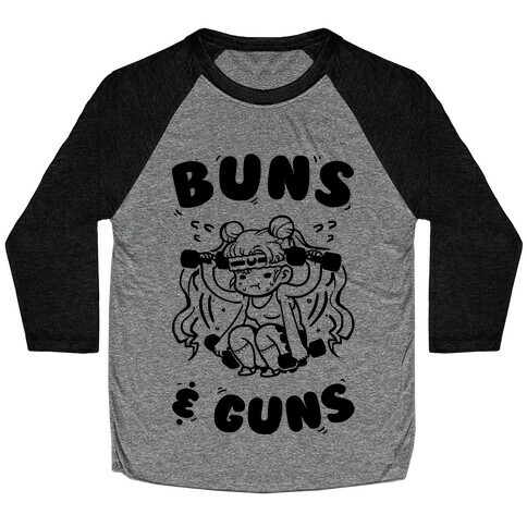 Buns & Guns Baseball Tee