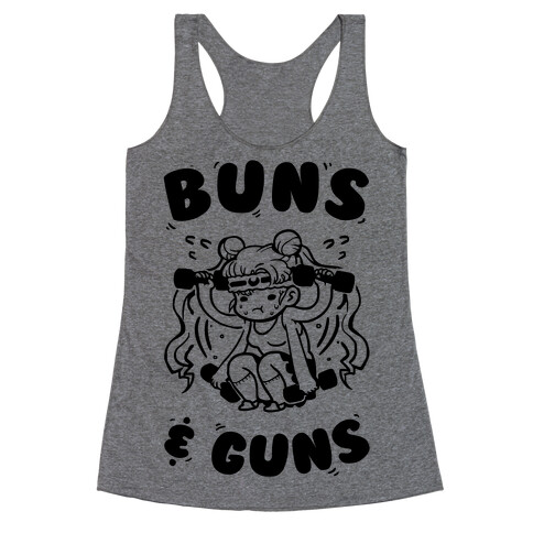 Buns & Guns Racerback Tank Top