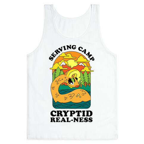 Serving Camp Cryptid Real-Ness Tank Top