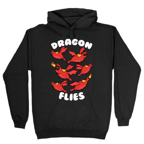 Dragon Flies Hooded Sweatshirt