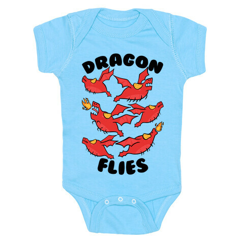 Dragon Flies Baby One-Piece