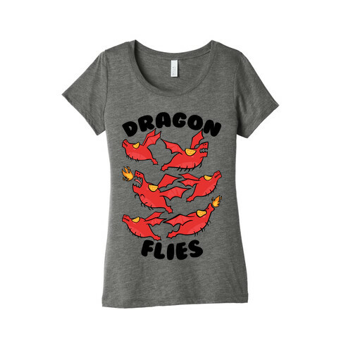 Dragon Flies Womens T-Shirt