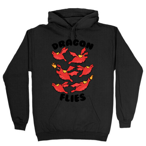 Dragon Flies Hooded Sweatshirt