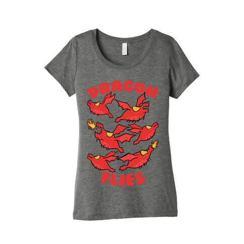 Dragon Flies Womens T-Shirt