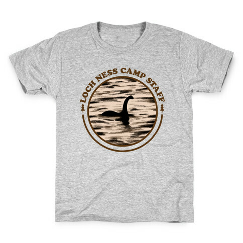 Loch Ness Camp Staff Kids T-Shirt