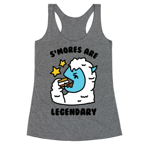 S'mores Are Legendary Racerback Tank Top