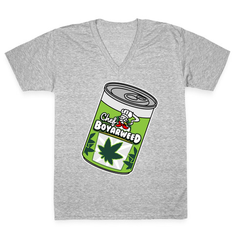 Chef BoyarWeed V-Neck Tee Shirt