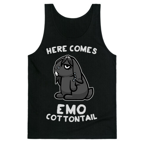 Here Comes Emo Cottontail Tank Top