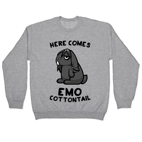 Here Comes Emo Cottontail Pullover