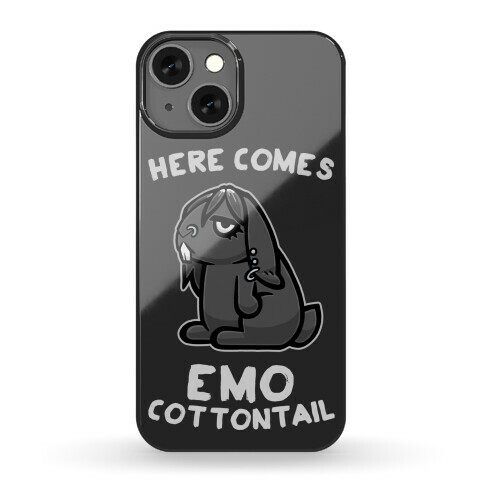 Here Comes Emo Cottontail Phone Case