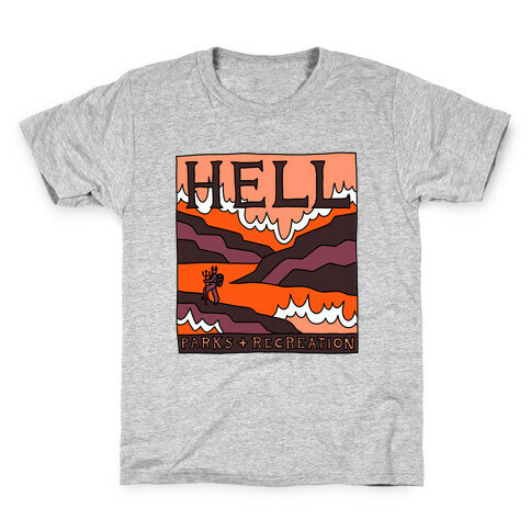 Hell Parks & Recreation Kids T-Shirt