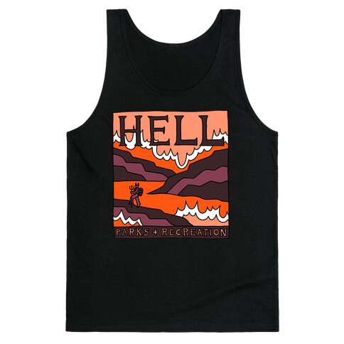 Hell Parks & Recreation Tank Top