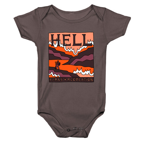 Hell Parks & Recreation Baby One-Piece