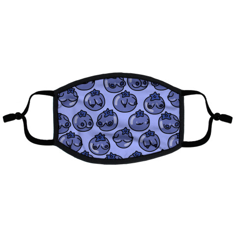 Bloobie Pattern Flat Face Mask