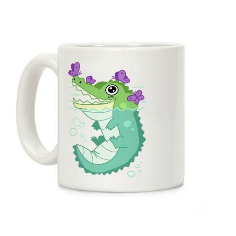 Butterfly Gator Coffee Mug