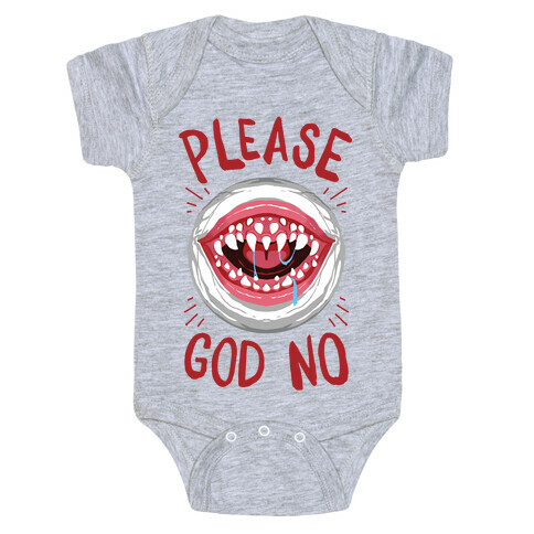 Please God No Baby One-Piece