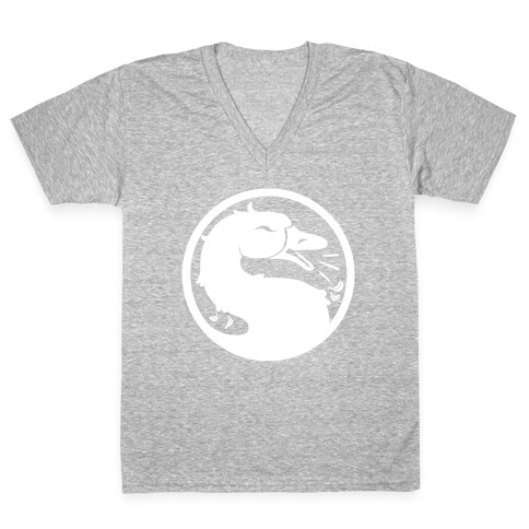 Mortal Honkbat V-Neck Tee Shirt