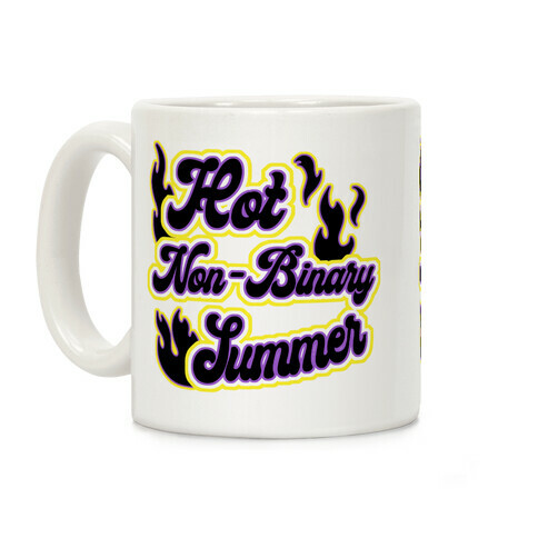 Hot Non-Binary Summer Coffee Mug