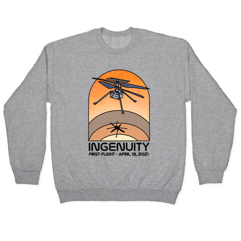 Ingenuity First Flight Date Pullover