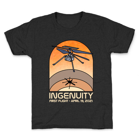 Ingenuity First Flight Date Kids T-Shirt