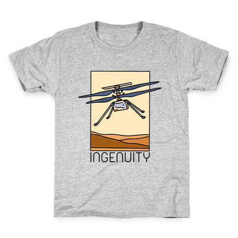 Ingenuity Mars Helicopter Kids T-Shirt