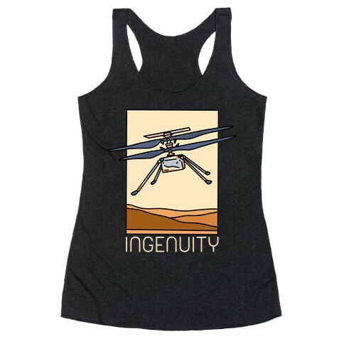 Ingenuity Mars Helicopter Racerback Tank Top