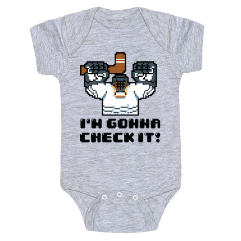 I'm Gonna Check It! Baby One-Piece