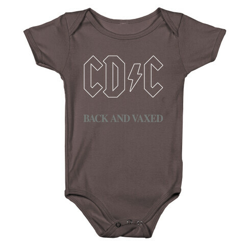 Back and Vaxed Baby One-Piece