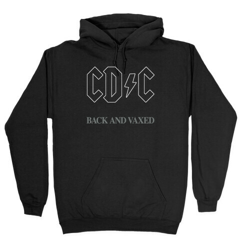 Back and Vaxed Hooded Sweatshirt