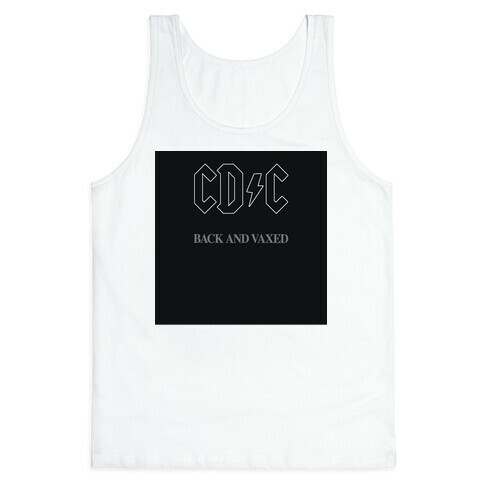 Back and Vaxed Mock Album Tank Top