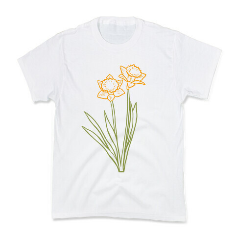 Simple Daffodils Kids T-Shirt