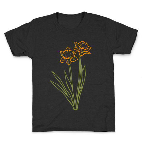 Simple Daffodils Kids T-Shirt