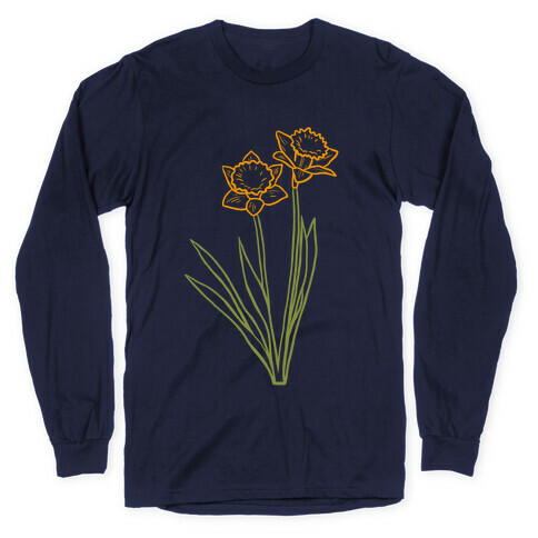 Simple Daffodils Long Sleeve T-Shirt