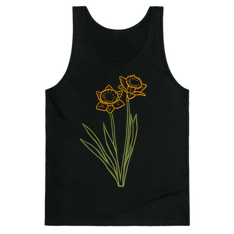 Simple Daffodils Tank Top