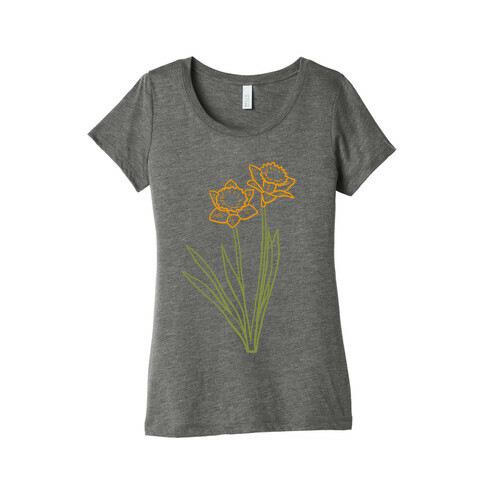 Simple Daffodils Womens T-Shirt