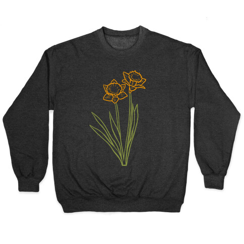 Simple Daffodils Pullover