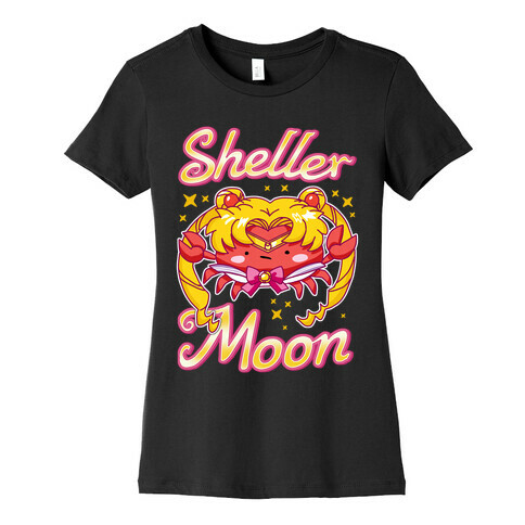 Sheller Moon Womens T-Shirt