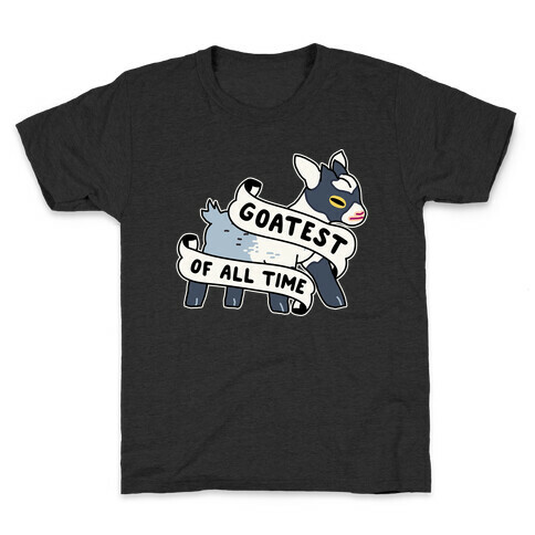 Goatest of All Time Kids T-Shirt