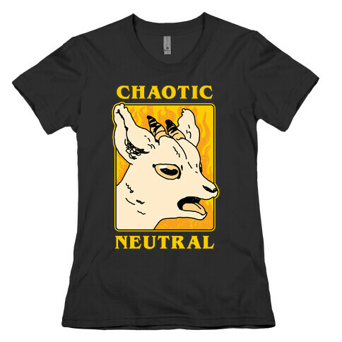 Chaotic Neutral Goat Womens T-Shirt