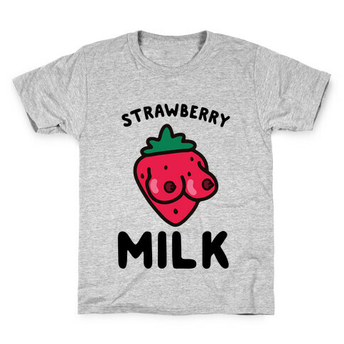 Strawberry Milk Kids T-Shirt