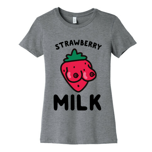 Strawberry Milk Womens T-Shirt