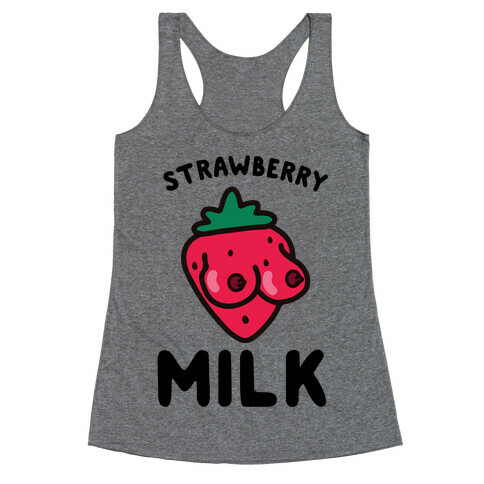 Strawberry Milk Racerback Tank Top