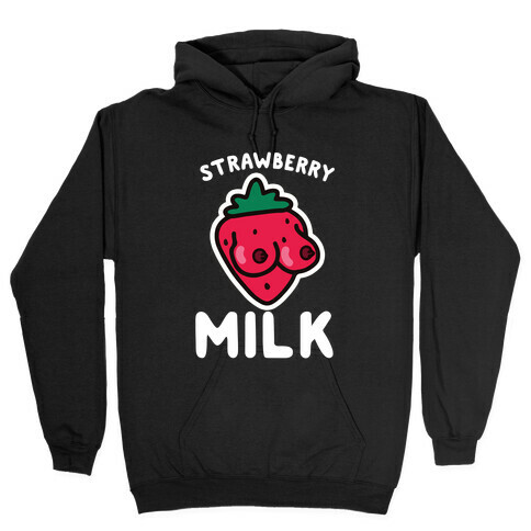 Strawberry Milk Hooded Sweatshirt