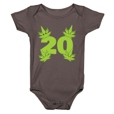 4 Leaves And #20 Baby One-Piece