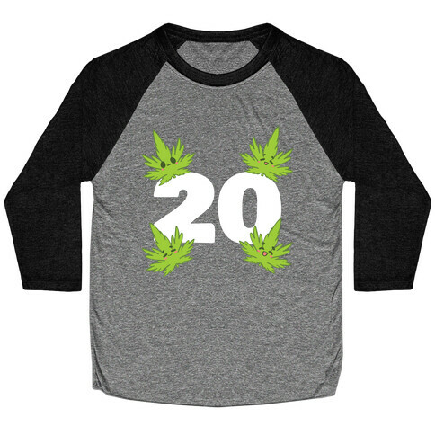 4 Leaves And #20 Baseball Tee