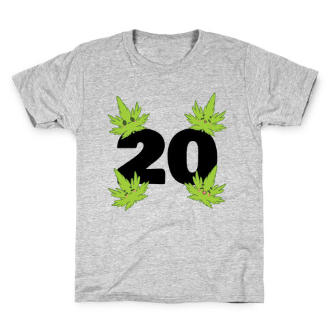 4 Leaves And #20 Kids T-Shirt