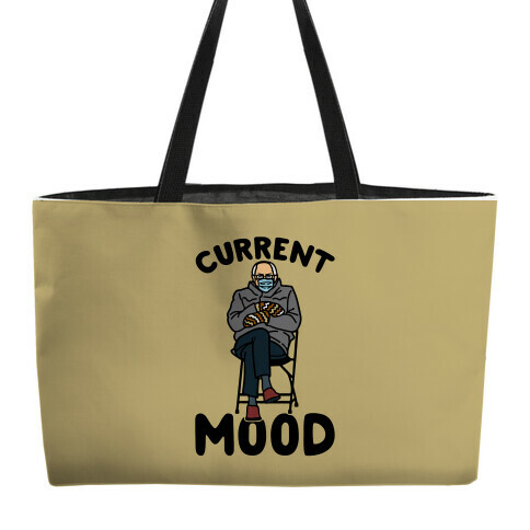 Current Mood Sassy Bernie Sanders Weekender Tote