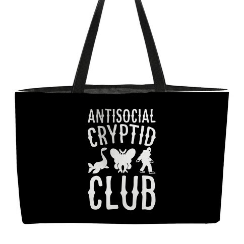 Antisocial Cryptid Club Weekender Tote