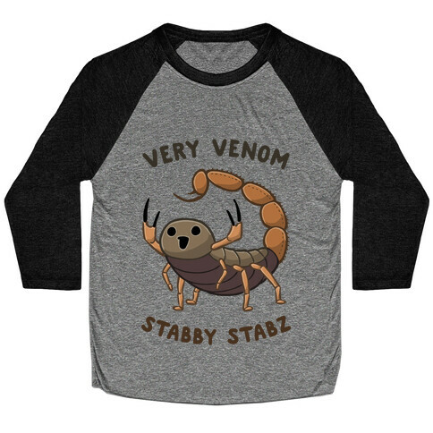 Very Venom Stabby Stabz Baseball Tee