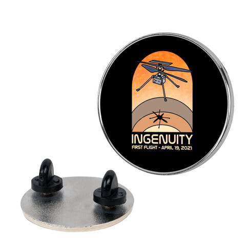 Ingenuity First Flight Date Pin